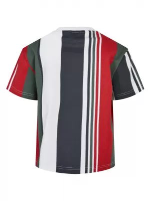 Dětské triko URBAN CLASSICS UCK2871 WHITE/NAVY